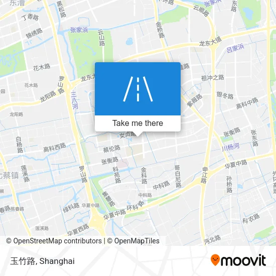 玉竹路 map