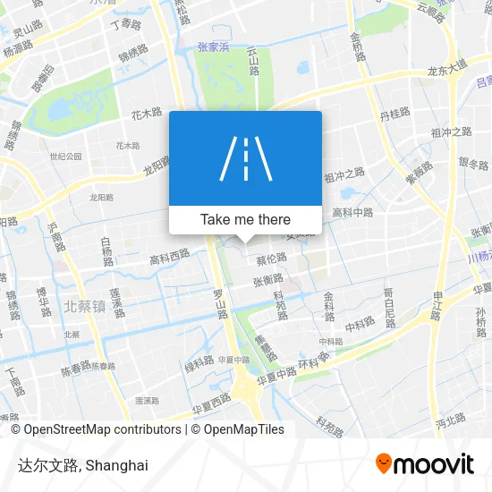 达尔文路 map