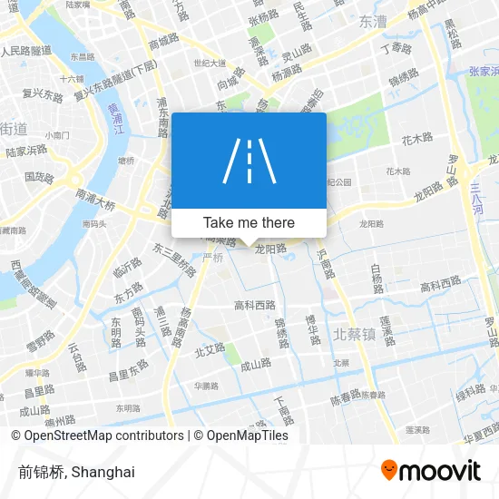 前锦桥 map