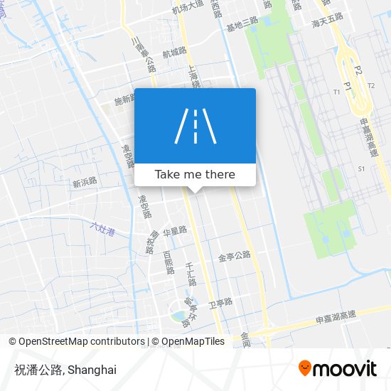 祝潘公路 map