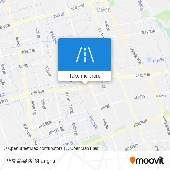 华夏高架路 map