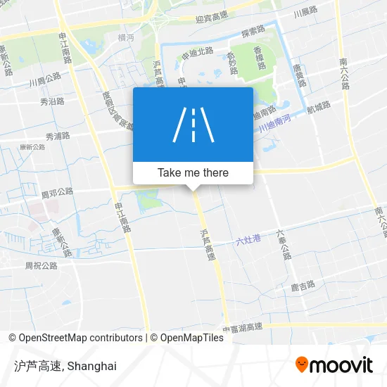 沪芦高速 map