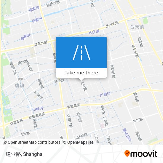 建业路 map