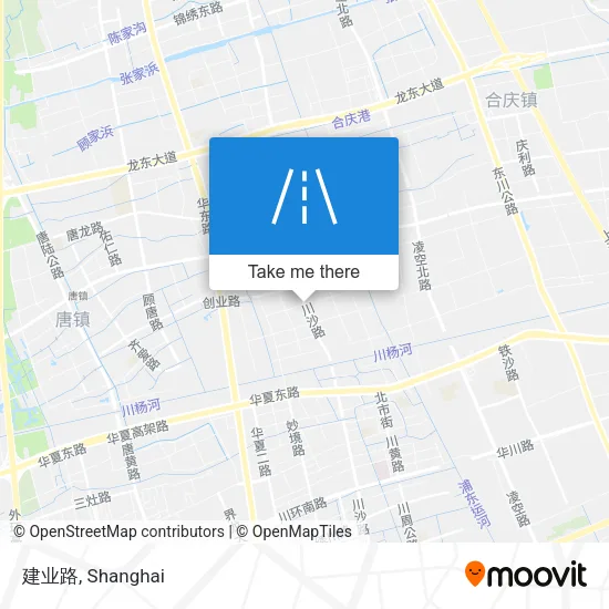 建业路 map