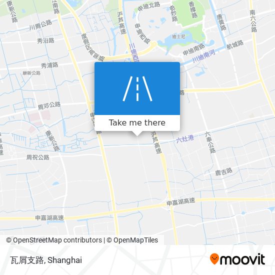 瓦屑支路 map