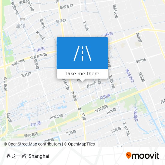 界龙一路 map