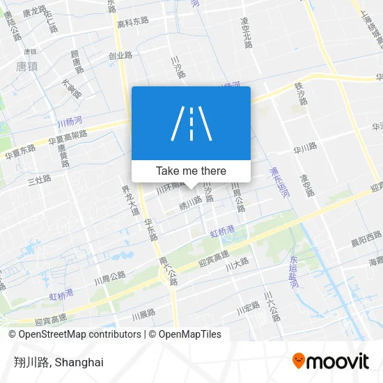 翔川路 map