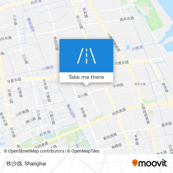 铁沙路 map