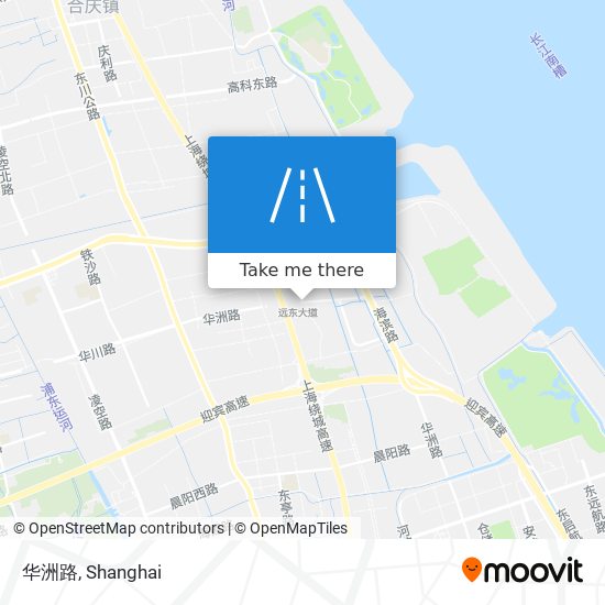 华洲路 map