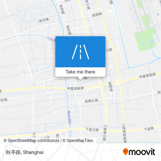 秋亭路 map