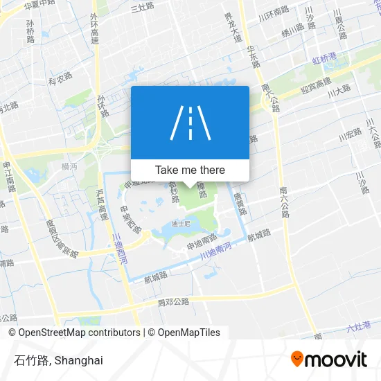 石竹路 map