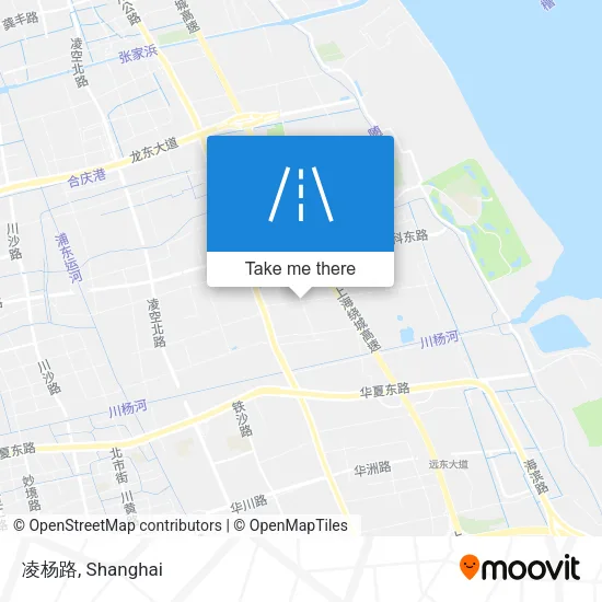 凌杨路 map