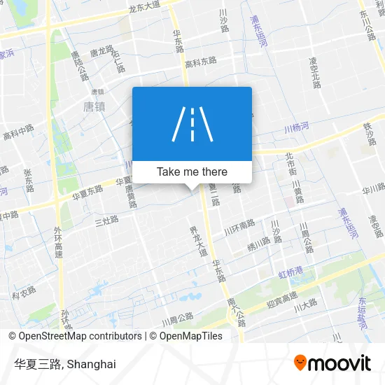 华夏三路 map