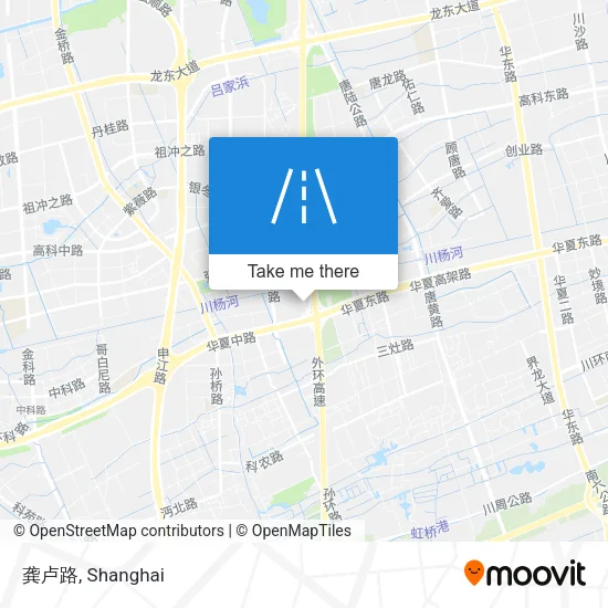 龚卢路 map