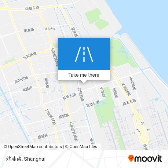 航油路 map