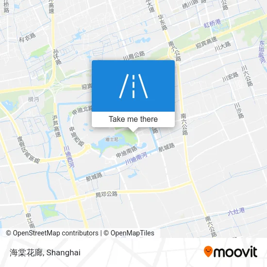 海棠花廊 map