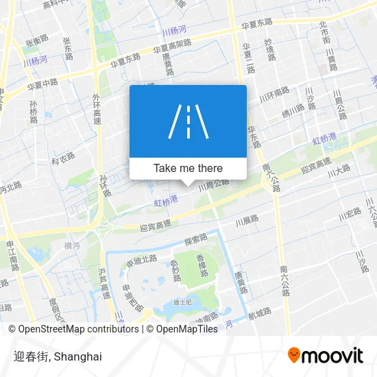迎春街 map