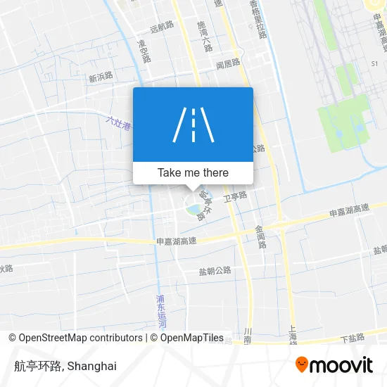 航亭环路 map