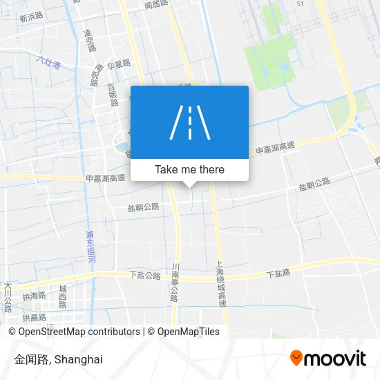 金闻路 map