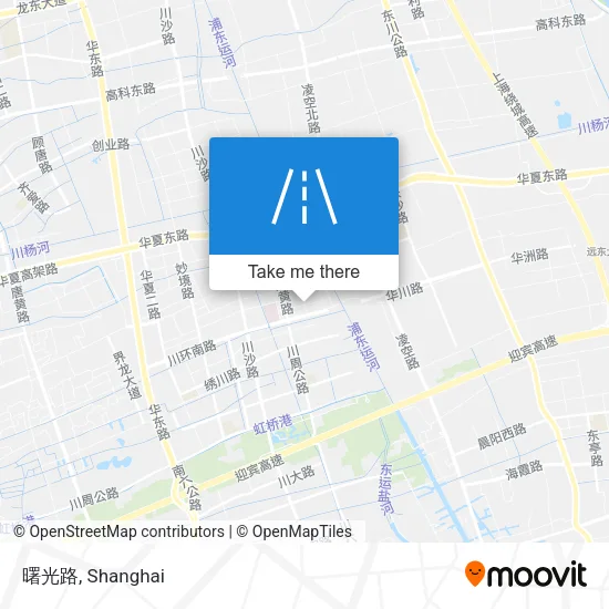 曙光路 map
