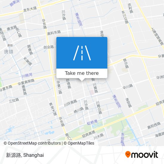 新源路 map