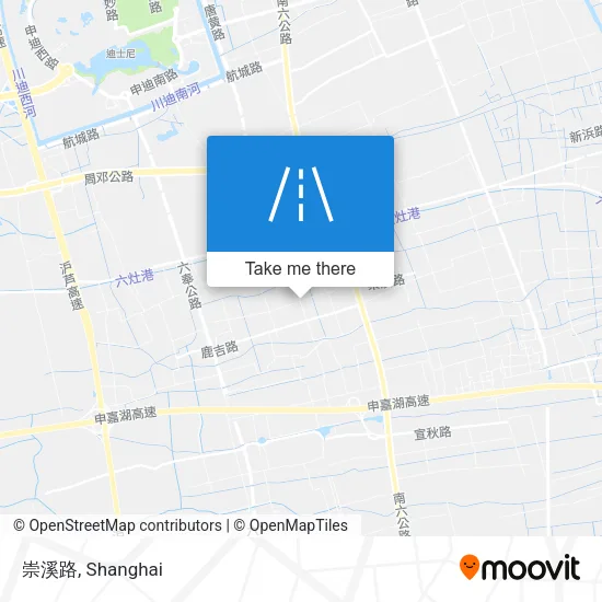 崇溪路 map