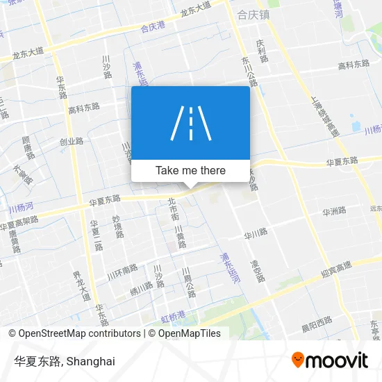 华夏东路 map
