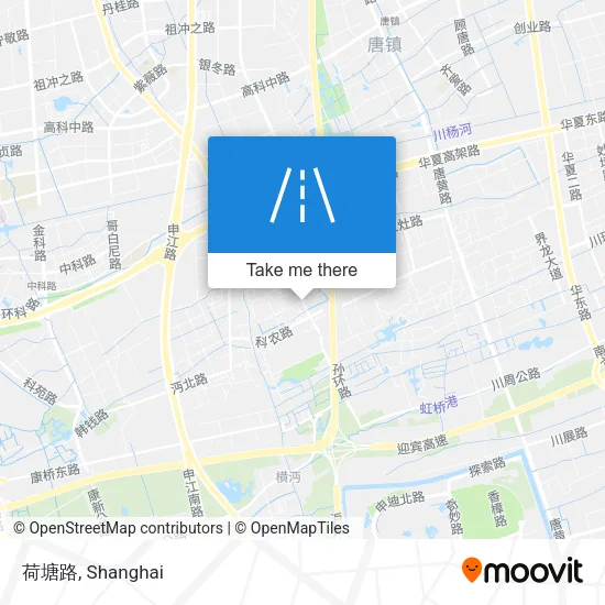 荷塘路 map