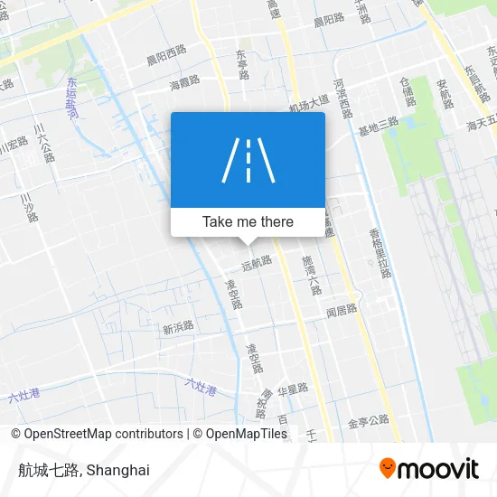 航城七路 map