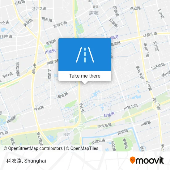 科农路 map