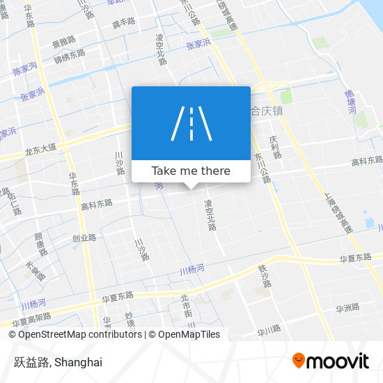 跃益路 map