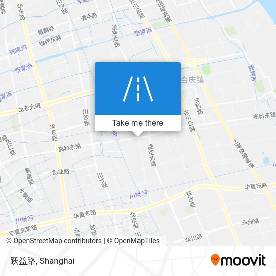 跃益路 map