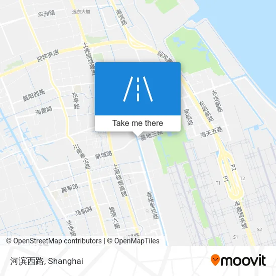 河滨西路 map