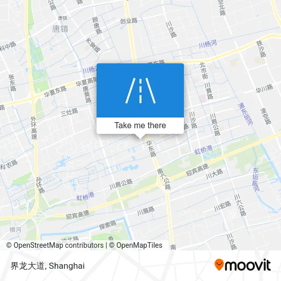 界龙大道 map