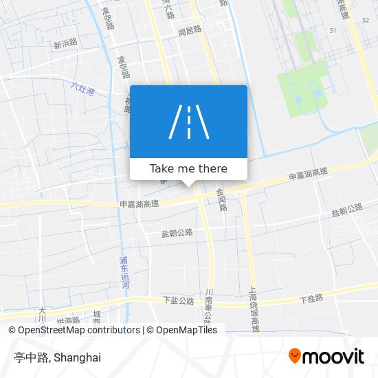 亭中路 map