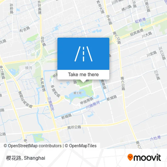 樱花路 map