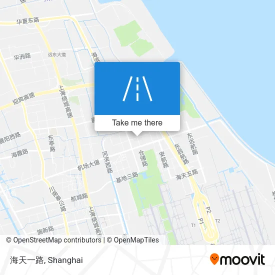 海天一路 map