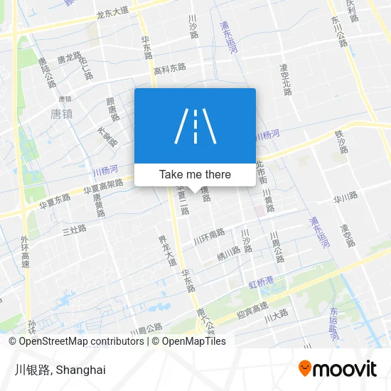 川银路 map