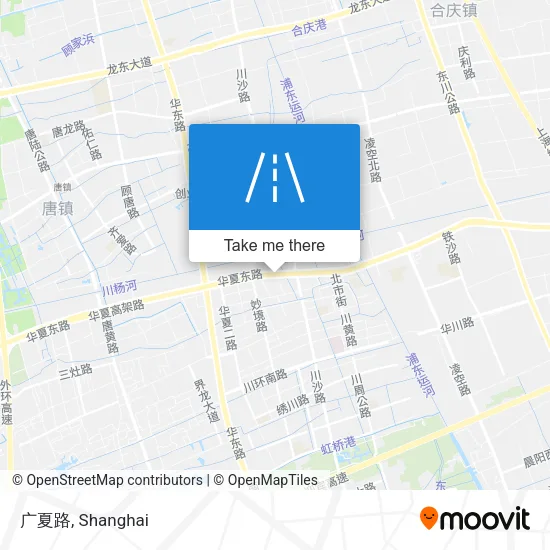 广夏路 map