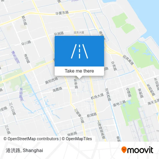 港洪路 map