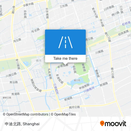 申迪北路 map