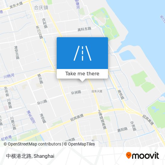 中横港北路 map