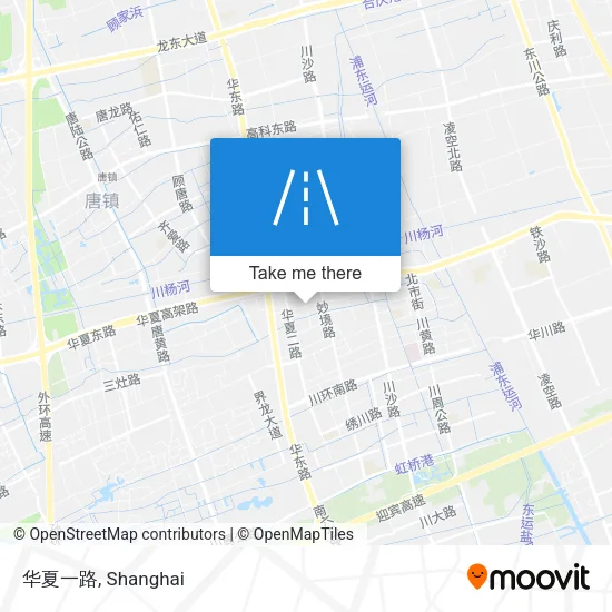 华夏一路 map