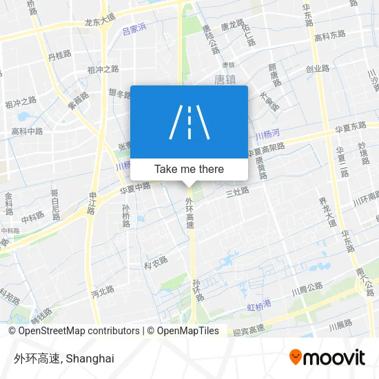 外环高速 map