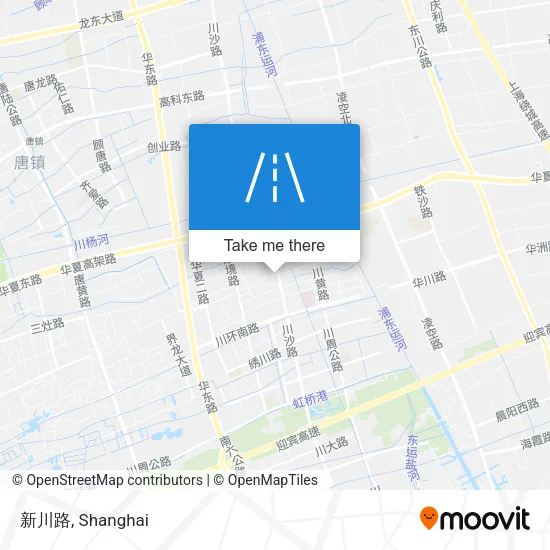 新川路 map