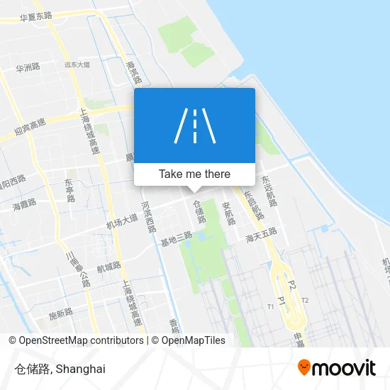 仓储路 map