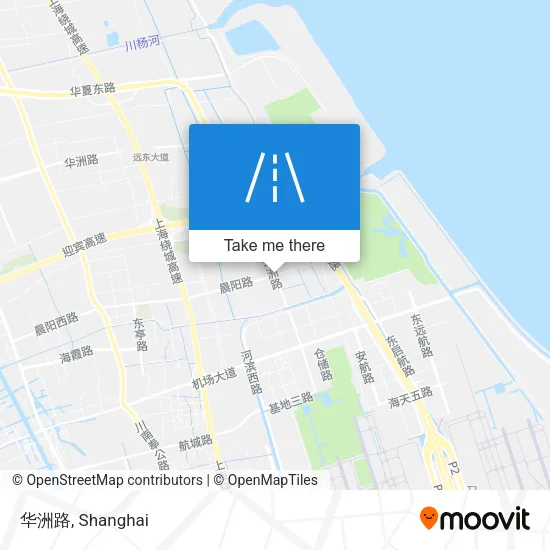 华洲路 map
