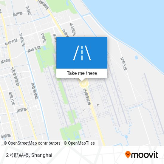 2号航站楼 map