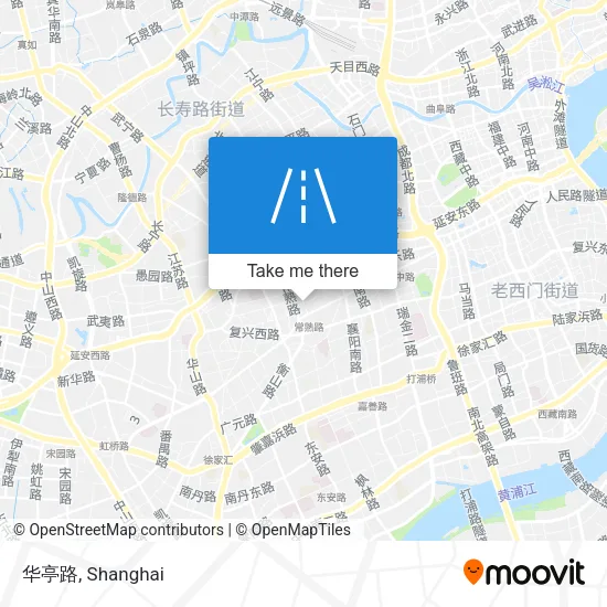 华亭路 map