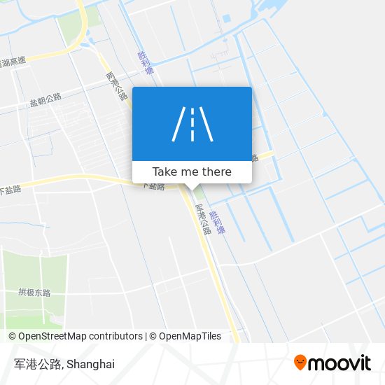 军港公路 map